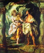 Peter Paul Rubens The Prophet Elijah Receiving Bread and Water from an Angel Sweden oil painting reproduction